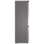 Gorenje NRB620C61X4WFE alulfagyasztós kombinált hűtőszekrény, inox, nofrost, 203 cm, 283/130 l, wifi, gyors hűtés, multiflow, adapttech