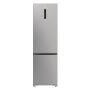 Gorenje NRB620C61X4WFE alulfagyasztós kombinált hűtőszekrény, inox, nofrost, 203 cm, 283/130 l, wifi, gyors hűtés, multiflow, adapttech