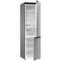 Gorenje NRB620C61X4WFE alulfagyasztós kombinált hűtőszekrény, inox, nofrost, 203 cm, 283/130 l, wifi, gyors hűtés, multiflow, adapttech