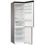 Gorenje NRB620C61X4WFE alulfagyasztós kombinált hűtőszekrény, inox, nofrost, 203 cm, 283/130 l, wifi, gyors hűtés, multiflow, adapttech