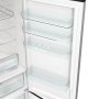 Gorenje NRB620C61X4WFE alulfagyasztós kombinált hűtőszekrény, inox, nofrost, 203 cm, 283/130 l, wifi, gyors hűtés, multiflow, adapttech
