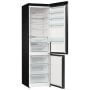 Gorenje NRB620C61BX4WFE alulfagyasztós kombinált hűtőszekrény, fekete inox, nofrost, 203 cm, 283/130 l, wifi, gyors hűtés, multiflow, adapttech