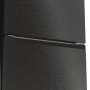 Gorenje NRB620C61BX4WFE alulfagyasztós kombinált hűtőszekrény, fekete inox, nofrost, 203 cm, 283/130 l, wifi, gyors hűtés, multiflow, adapttech