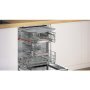 Bosch SMI6ECS12E beépíthető mosogatógép, 60cm, kezelőpaneles, 14 teríték, efficientdry, wifi, 8 program, variodrawer, aquastop, 42 db(a)