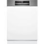 Bosch SMI6ECS10E beépíthető mosogatógép, 60cm, kezelőpaneles, 14 teríték, efficientdry, wifi, 8 program, variodrawer, aquastop, 42 db(a)