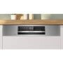 Bosch SMI6ECS10E beépíthető mosogatógép, 60cm, kezelőpaneles, 14 teríték, efficientdry, wifi, 8 program, variodrawer, aquastop, 42 db(a)