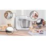 Bosch MUM58200 konyhai robotgép, fehér, 3d-s keverés, dagasztószár, keverőszár, habverő, könnyű tisztítás, 1000 w