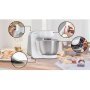 Bosch MUM58210 konyhai robotgép, fehér, 3d-s keverés, dagasztószár, keverőszár, habverő, 3 féle szeletelő/reszelőkorong, 1000 w