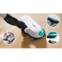 Bosch BCS71HYG3 akkumulátoros kézi porszívó, fehér, 2in1 dynamicaqua felmosó- és szívófej, motoros szívófej led-fénnyel, flex cső, 18 v li-ion