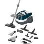 Bosch BWD41720 takarítógép, türkiz, nedves és száraz tisztítás, pureair szűrő, 5 literes víztartály, parketta szívófej