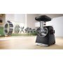 Bosch MFWS650B húsdaráló, fekete, 3.5 kg/perc daráló kapacitás, 3 db daráló tárcsa, kolbásztöltő tartozék, 2100 w