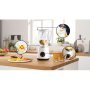 Bosch MMB6141W turmixgép, fehér, 2 fokozat+impulzus, 30000 fordulat/perc, 1,5 l-es tritan kancsó, proedge pengék, 1200 w