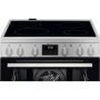 Electrolux LKR64020CX elektromos tűzhely, 60 cm, 73 l, airfry funkció + tálca, teleszkópos sütősín, aquaclean tisztítás, multilevel cooking
