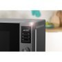 Gorenje mikrohullámú sütő MO20A3T4, szürke, 20 liter, 5 teljesítményfokozat, aquaclean tisztítás