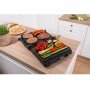 Gorenje GCG2000SD kontakt grill, fekete, állítható pozíciók, 180° nyitott grillezés, 2000 w