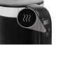 Gorenje K17TRDW vízforraló, fekete, 1,7 liter, digitális kijelző, 2200 w