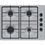 Bosch PBP6B5K80H beépíthető gázfőzőlap, 60 cm, nemesacél, oldalgombos vezérlés, egykezes szikragyújtás, acél edénytartórács