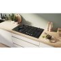 Bosch PRS9A6H40 beépíthető gázfőzőlap, 90cm, wok, üveglapos, wifi, elölgombos vezérlés, flameselect, szikragyújtás, öntöttvas rács