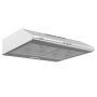 Evido Dualflow 60X standard páraelszívó, 60 cm, nyomógombos vezérlés, 2 db alumínium zsírszűrő, led világítás, inox