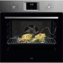 AEG OA5CB31SM SurroundCook/SteamBake beépíthető gőzsütő, inox, katalitikus tisztítás, maghőmérő, teleszkópos sütősín, grill, led kijelző, 72 l