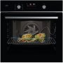AEG OA5CB31AB SurroundCook/SteamBake beépíthető gőzsütő, fekete, katalitikus tisztítás, wifi, maghőmérő, gyors felfűtés, teleszkópos sütősín, led, 71 l