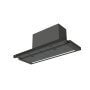 AEG GDP869PB beépíthető teleszkópos páraelszívó, fekete, 90cm, 650 m3/óra, felső szekrénybe építhető, silencetech, hob2hood, 4db zsírszűrő