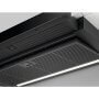 AEG GDP866PB beépíthető teleszkópos páraelszívó, fekete, 60cm, 650 m3/óra, felső szekrénybe építhető, silencetech, hob2hood, 2db zsírszűrő