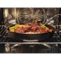 Electrolux LOD8P39Z SurroundCook/SteamBake beépíthető gőzsütő, fekete, pirolitikus tisztítás, maghőmérő, gyors felfűtés, teleszkópos sütősín, led kijelző, 72 l
