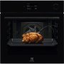 Electrolux LOC9P3XZ MealAssist/SteamCrisp beépíthető gőzsütő, pirolitikus tisztítás, wifi, gőzfunkció, maghőmérő, gyors felfűtés, teleszkópos sütősín, led, 72 l
