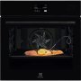 Electrolux LOB9S3XZ MealAssist/SteamPro beépíthető gőzsütő, gőztisztítás, gőzfunkció, wifi, maghőmérő, gyors felfűtés, teleszkópos sütősín, led kijelző, 70 l