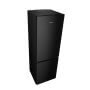 Hisense RB5K330GSFD alulfagyasztós kombinált hűtőszekrény, fekete, nofrost, 185,6cm, 215/115 l, wifi, multi air flow, metalcooling, gyorsfagyasztás