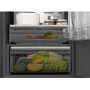 Hisense RB5K330GSFD alulfagyasztós kombinált hűtőszekrény, fekete, nofrost, 185,6cm, 215/115 l, wifi, multi air flow, metalcooling, gyorsfagyasztás