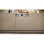 Neff S145ECS15E beépíthető mosogatógép, 60cm, kezelőpaneles, 14 teríték, 42 db(a), wifi, opendry, chef 70°c, flex 2 kosarak, aquastop