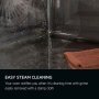 AEG TP9SB831AB SteamPro beépíthető gőzsütő, wifi; steamify® funkció; proassist, magyar menü, sousvid, cooksmart touch érintőkijelző, maghőmérő