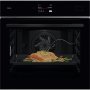 AEG TB8SB73ZAB SteamPro beépíthető gőzsütő, wifi; steamify® funkció; mealassist, magyar menü, cooksmart touch érintőkijelző, maghőmérő