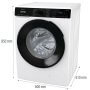 Gorenje WPNA14A3PWIFI elöltöltős mosógép, 10 kg, 1400 f/p., inverter motor, gőzprogram, waveactive dob, extrahygiene, adapttech, aquastop