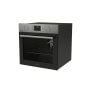 AEG  OA5AB21SM SteamBake beépíthető sütő, inox, gőzfunkció, led kijelző, aquaclean tisztítás, süllyesztett gombok, teleszkópos sütősín, 72 l