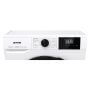 Gorenje W1NGPI61SBS elöltöltős keskeny mosógép, 6 kg, 1000 f/p., 43,5 cm mély, gőzprogram, inverter motor, dobtisztító program, led kijelző