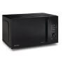 Hisense mikrohullámú sütő H23MOBSD1H, fekete, 23 liter, 800 w, 10 teljesítményfokozat, kerámia bevonat, grill nélkül