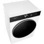 Hisense WF5i8043BWF elöltöltős keskeny mosógép, 8 kg, 1400 f/p., wifi, gőzprogram, gyors mosás, inverter motor, dobtisztító program
