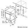 SPI6ZMS29E Beépítési méretrajz
