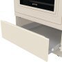 Gorenje GKS5C71CLI kombinált tűzhely, 50 cm, classico design, gőzprogramok, airfry, aquaclean, teleszkópos sütősín, tető, bézs