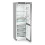 Liebherr KGNsf 52Vd03 alulfagyasztós kombinált hűtőszekrény, ezüst, 185,5 cm, nofrost, duocooling, érintővezérlés, powercooling, easyfresh, led