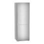 Liebherr KGNsf 52Vd03 alulfagyasztós kombinált hűtőszekrény, ezüst, 185,5 cm, nofrost, duocooling, érintővezérlés, powercooling, easyfresh, led