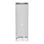 Liebherr KGNsf 52Vd03 alulfagyasztós kombinált hűtőszekrény, ezüst, 185,5 cm, nofrost, duocooling, érintővezérlés, powercooling, easyfresh, led