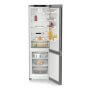 Liebherr KGNsd 57Vc03  alulfagyasztós kombinált hűtőszekrény, ezüst, 201,5 cm, nofrost, duocooling, érintővezérlés, powercooling, easyfresh, led