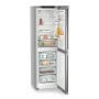 Liebherr CNsfd 5704 alulfagyasztós kombinált hűtőszekrény, ezüst, 201,5 cm, nofrost, duocooling, érintővezérlés, easyfresh, freshair szűrő, led