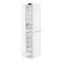 Liebherr CNd 5704 alulfagyasztós kombinált hűtőszekrény, fehér, 201,5cm, nofrost, duocooling, érintővezérlés, easyfresh, freshair szűrő, led