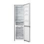 Gorenje NRK620DAXL4 alulfagyasztós kombinált hűtőszekrény, inox, nofrost, 200 cm, 238/98 l, ionair + multiflow, adapttech, fastfreeze