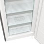 Gorenje FN619DAXL6 fagyasztószekrény, inox, 185 cm, 280 l, 4 fiók + 2 rekesz + 1 polc, nofrost, led-kijelző az ajtón, gyorsfagyasztás